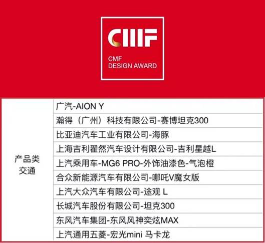 重磅！“国际CMF设计奖”砸中东风风神奕炫MAX图1