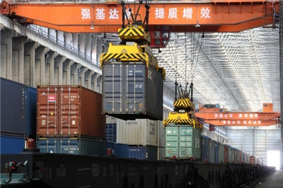 前7月阿拉山口口岸出口货运量同比增22.5%