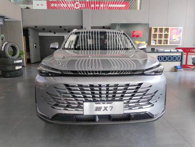 家享大舒适SUV 北京新X7乌鲁木齐鑫加恒到店实拍图1