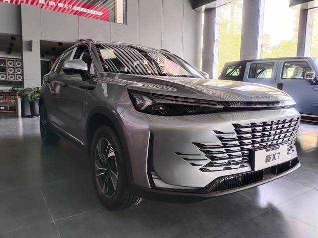 家享大舒适SUV 北京新X7乌鲁木齐鑫加恒到店实拍