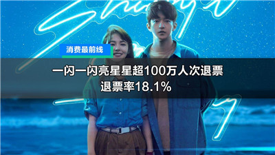 电影《一闪一闪亮星星》超百万人次退票，退票率达18.1%