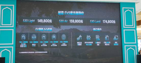 定位百变生活智舱 起亚EV5标准续航版新疆上市 售价14.98万元起