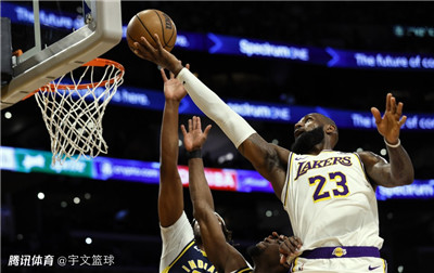 NBA常规赛：湖人拒绝逆转双杀步行者 浓眉36+16詹姆斯26+10